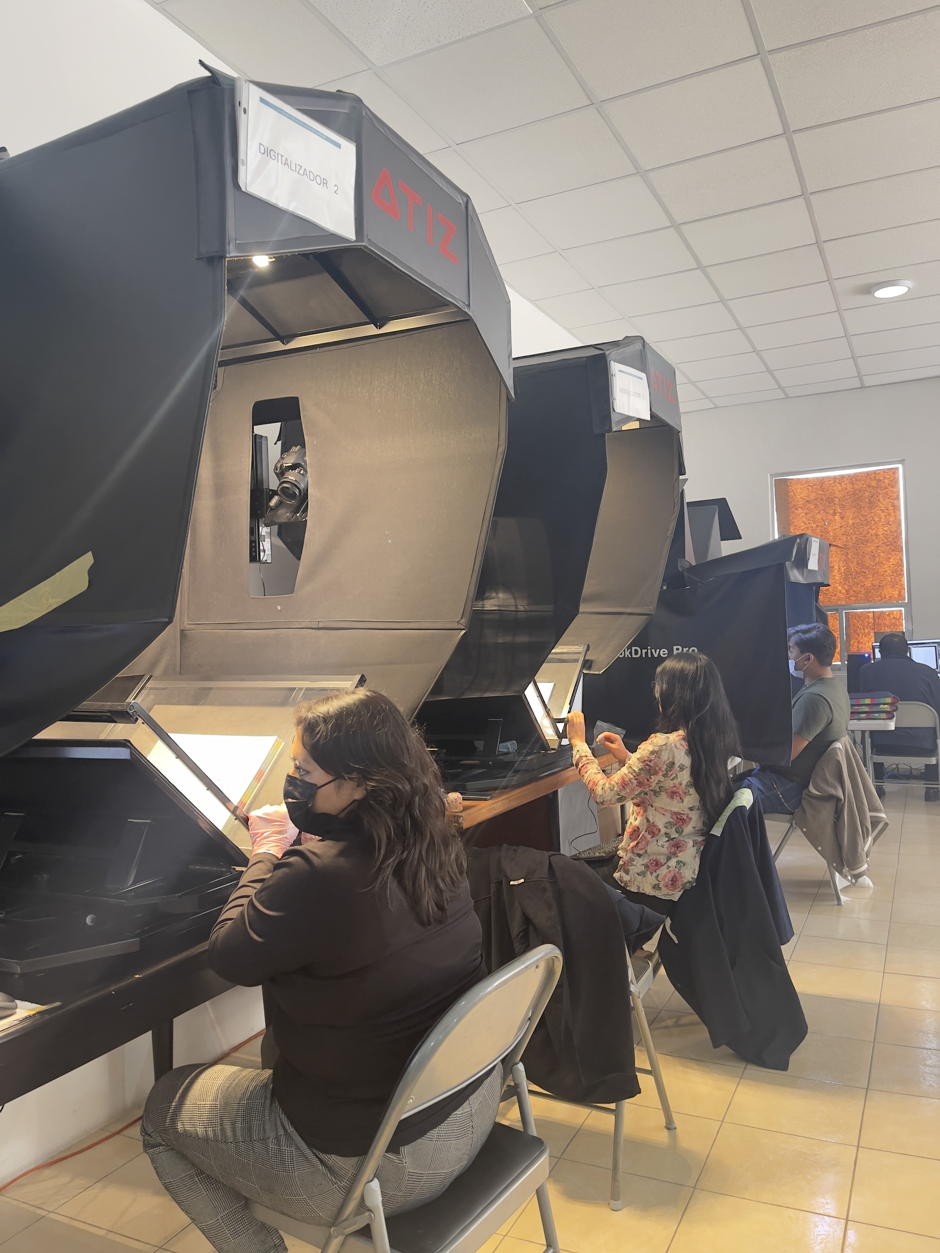 Sala de digitalización ATIZ